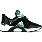 Hotsoles London  Amari Lace Up Fashion Trainer  women's Shoes (Trainers) in Green
