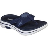 Skechers  140085NVY3 Gowalk 5 Sun Kiss  women's Flip flops / Sandals (Shoes) in Blue