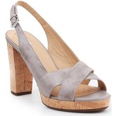 Geox  D Mauvelle C D724LC-000LC-C1010  women's Sandals in Grey