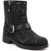 Geox  D New Virna K D6451K-02243-C9999  women's Mid Boots in Black
