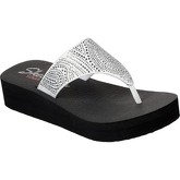 Skechers  31614WHT3 Vinyasa Stone Candy  women's Flip flops / Sandals (Shoes) in White