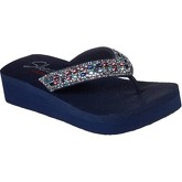 Skechers  31619NVMT3 Vinyasa Glory Day  women's Flip flops / Sandals (Shoes) in Blue