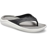 Crocs  205182-05M-M7/W9 Literide  women's Flip flops / Sandals (Shoes) in Black