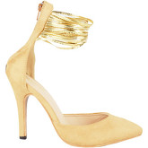 Love My Style  Leilani  women's Court Shoes in Gold
