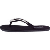 Love My Style  Star  women's Flip flops / Sandals (Shoes) in Black