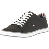 Tommy Hilfiger  Flag Canvas Trainers  men's Shoes (Trainers) in Black