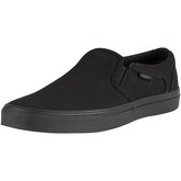 Vans  Asher Canvas Trainers  men's Slip-ons (Shoes) in Black