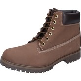 Armata Di Mare  ankle boots leather nabuk leather  men's Mid Boots in Brown