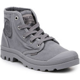 Palladium  Lifestyle shoes  US Pampa Hi Titanium 92352-011-M  men's Shoes (High-top Trainers) in Grey