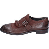 Moma  Elegant Leather  men's Casual Shoes in Brown