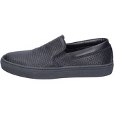 Triver Flight  slip on leather  men's Slip-ons (Shoes) in Black