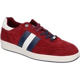 D'acquasparta  sneakers burgundy suede AB869  men's Shoes (Trainers) in Red