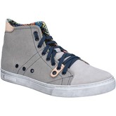 Cruz  sneakers suede textile BZ692  men's Shoes (High-top Trainers) in Grey