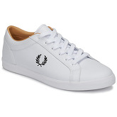 Fred Perry  BASELINE LEATHER  men's Shoes (Trainers) in White