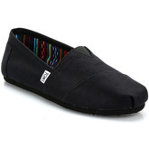 Toms  Mens All Black Canvas Classic Espadrilles  men's Slip-ons (Shoes) in Black