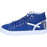 Gas  Sneakers Canvas  men's Shoes (High-top Trainers) in Blue