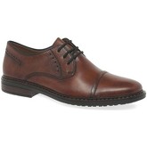 Rieker  Reading Mens Formal Leather Lace Up Derby Shoes  men's Casual Shoes in Brown