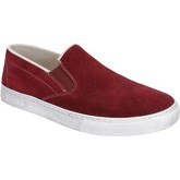 Nyon  NYON slip on burgundy suede BZ901  men's Slip-ons (Shoes) in Red