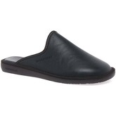 Nordikas  Norwood III Mens Leather Slippers  men's Clogs (Shoes) in Black