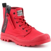Palladium  Pampa Unzipped 76443-614-M  men's Shoes (High-top Trainers) in Red