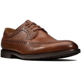 Clarks  Ronnie Limit Mens Smart Lace Up Shoes  men's Casual Shoes in Brown