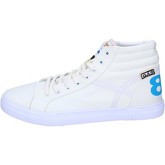 Gas  Sneakers Canvas  men's Shoes (High-top Trainers) in White