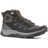 Salomon  Trekking shoes  Outline Mid GTX 404763  men's Shoes (High-top Trainers) in Black