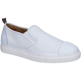 Brimarts  slip on leather BZ282  men's Slip-ons (Shoes) in White