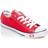 West Coast Choppers  Red Warrior Shoe  men's Shoes (Trainers) in Red