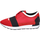Salvo Ferdi  sneakers leather textile BZ616  men's Shoes (Trainers) in Multicolour