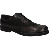 Crime London  elegant leather suede leather AE321  men's Casual Shoes in Black