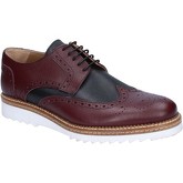 Fdf Shoes  elegant burgundy leather BZ370  men's Casual Shoes in Black