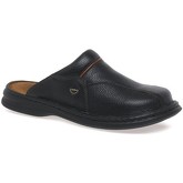 Josef Seibel  Klaus Classic Leather Mens Mules  men's Mules / Casual Shoes in Black