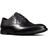 Clarks  Ronnie Walk Mens Lace Up Shoes  men's Casual Shoes in Black