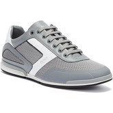 BOSS  Saturn Hybrid Low Mens Grey Trainers  men's Shoes (Trainers) in Grey