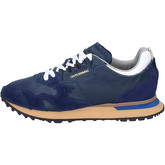 Moma  Sneakers Leather Suede  men's Shoes (Trainers) in Blue
