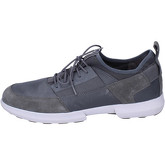 Geox  Sneakers Leather Suede  men's Shoes (Trainers) in Grey