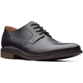 Clarks  Becken Plain Mens Formal Lace Up Shoes  men's Casual Shoes in Black