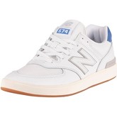 New Balance  All Coasts AM574 Suede Trainers  men's Shoes (Trainers) in White