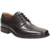 Clarks  Tilden Walk Mens Wide Lace-Up Derby Shoes  men's Casual Shoes in Black