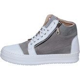 Fdf Shoes  Sneakers Leather Suede  men's Shoes (High-top Trainers) in White