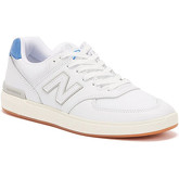 New Balance  AM574 Mens White / Blue Trainers  men's Shoes (Trainers) in White