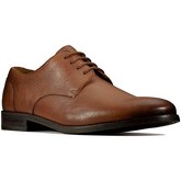 Clarks  Flow Plain Mens Formal Lace Up Shoes  men's Casual Shoes in Brown