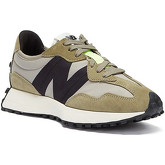 New Balance  327 Mens Khaki / Grey Trainers  men's Shoes (Trainers) in Green