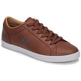 Fred Perry  BASELINE LEATHER  men's Shoes (Trainers) in Brown
