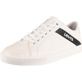 Levis  Woodward Leather Trainers  men's Shoes (Trainers) in White