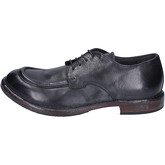 Moma  Elegant Leather  men's Casual Shoes in Black