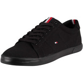 Tommy Hilfiger  Harlow Canvas Trainers  men's Shoes (Trainers) in Black