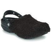 Crocs  CLASSIC FUZZ MANIA CLOG  men's Clogs (Shoes) in Black