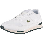 Lacoste  Partner Piste 01201 SMA Leather Trainers  men's Shoes (Trainers) in White